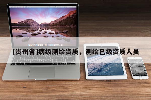 [貴州省]病級測繪資質，測繪已級資質人員